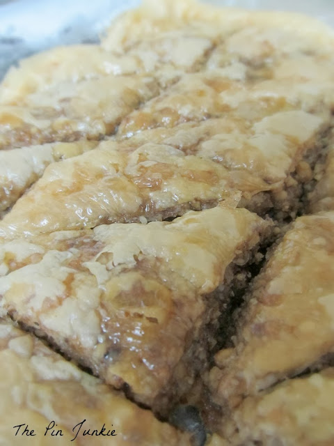 homemade baklava