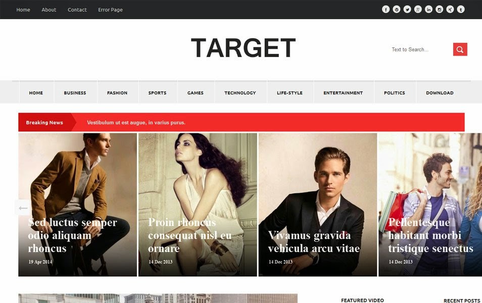 Template Blogger Target Yang Responsive