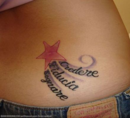 Shooting Star Tattoos