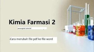 Cara mengkonversi pdf ke word dan ppt offline