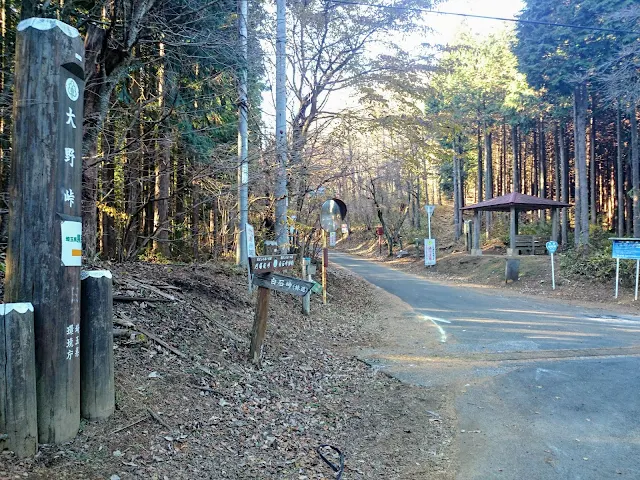 奥武蔵グリーンライン　大野峠