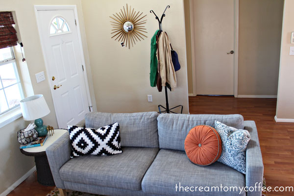 Urban Outfitters Living Room House tour - living room