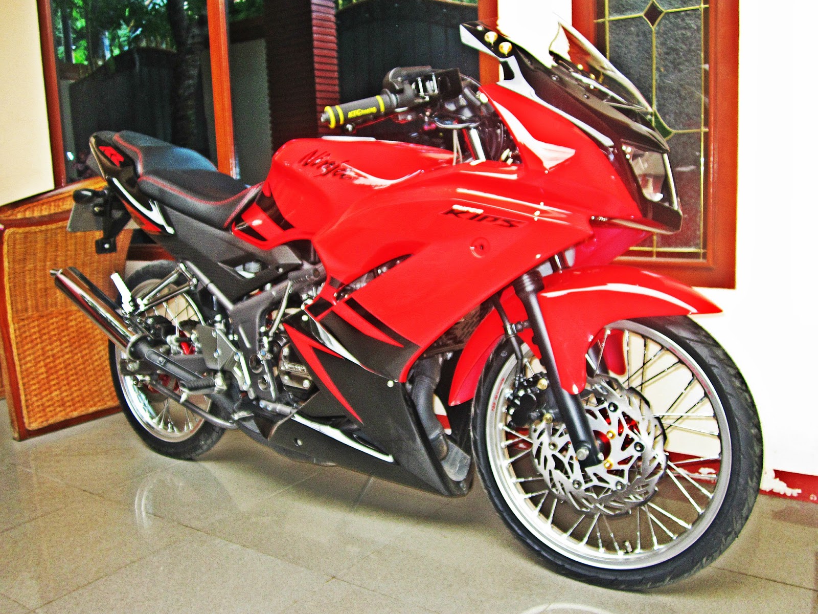 Ninja RR new Modifikasi jari-jari title=