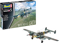 Revell 1/32 Messerschmitt Bf110 C-2/C-7 (04961) Color Guide & Paint Conversion Chart