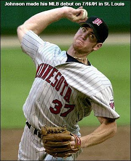 Restovich has surfaced with other teams in the majors, including the Nationals in 2007. 5. ADAM JOHNSON: Adam Johnson was the 1st-round pick of the Twins in
