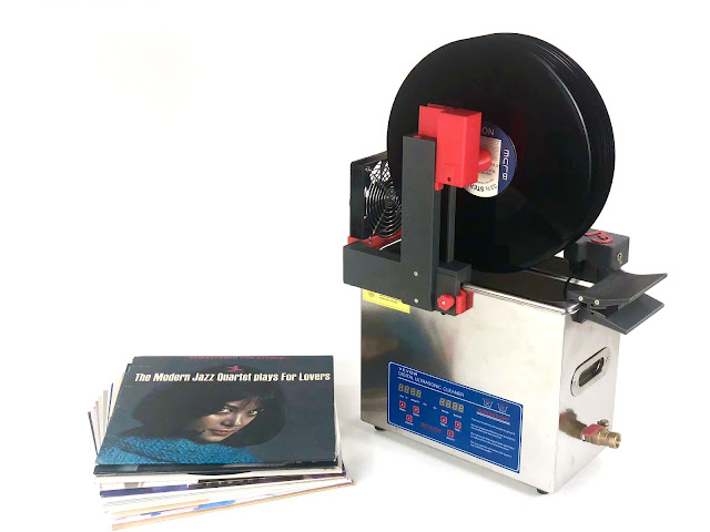 ultrasonic vinyl record cleaning machine