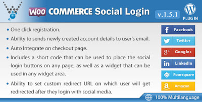 WooCommerce Social Login 1.4.9 – WordPress plugin | Download Nulled WooCommerce Social Login