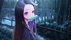 Nezuko - Kimetsu no Yaiba 2560x1440 [Wallpaper Engine Anime]