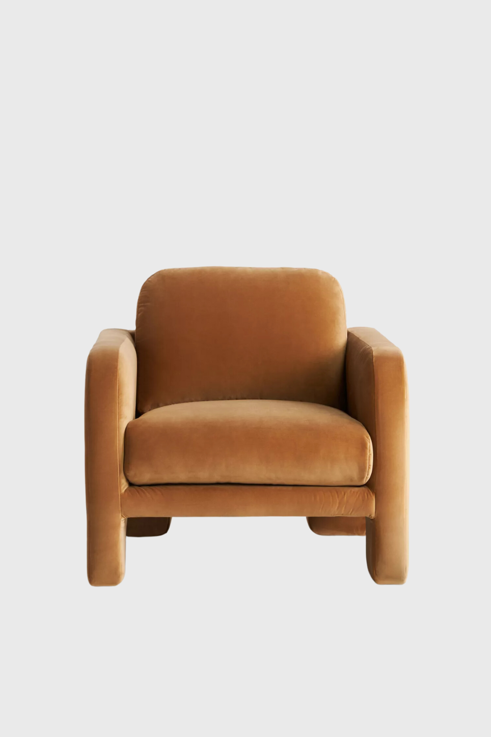 velvet lawson chair