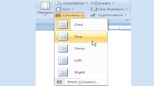 Cara Membuat Kolom di Microsoft Word