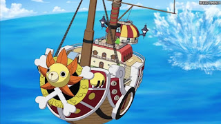 ワンピース アニメ 324話 サニー号 クードバースト | ONE PIECE Episode 324