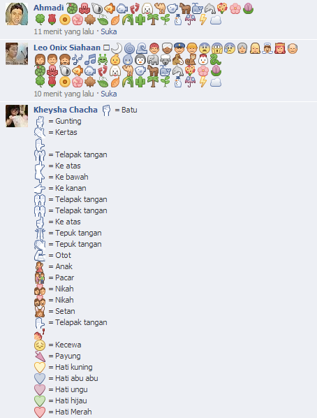 Kode Emoticon Facebook Paling Baru April 2013