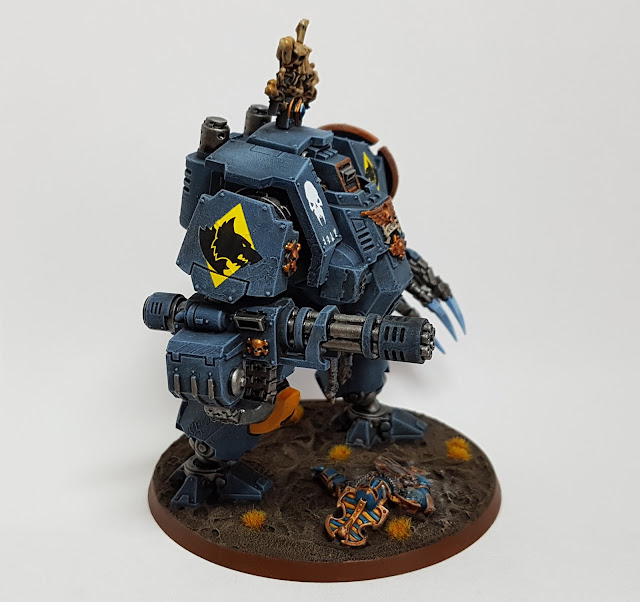 Conversion for Space Wolves Redemptor Dreadnought 