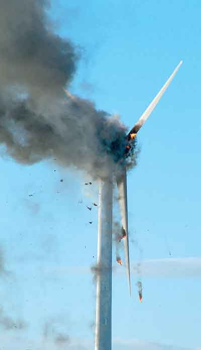 wind turbines. in roof-top wind turbines.