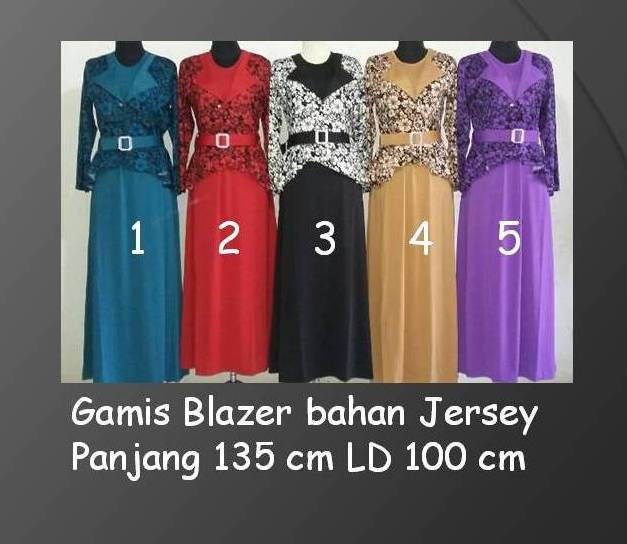 Grosir Konveksi gamis syar i jersey long cardi murah 