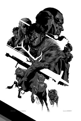 San Diego Comic-Con 2012 Exclusive Game of Thrones Screen Print Series by Martin Ansin