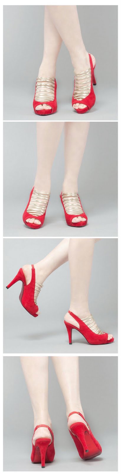  Hot Red Shoes For Spring Parties