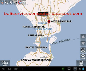 download gps map indonesia bali island