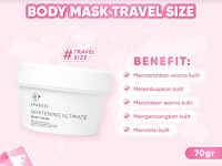 Review ISWHITE Body Mask Travel Size 70gr Pencerah Tubuh Body Mask Mini Size
