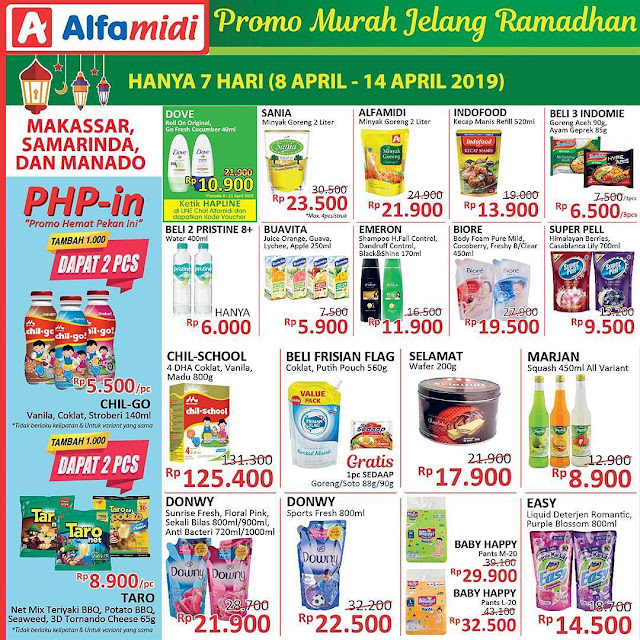 #Alfamidi - #Promo #Katalog Jelang Ramadhan Periode 08 - 14 April 2019