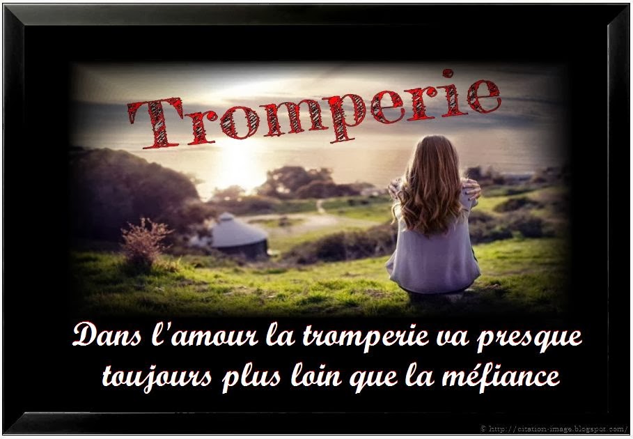 Citation Tromperie