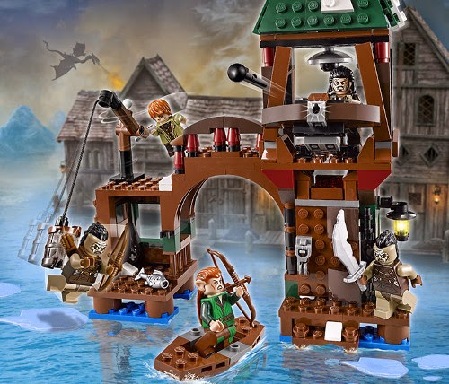 TOYS : JUGUETES - LEGO The Hobbit 79016 Ataque en Ciudad del Lago : La 