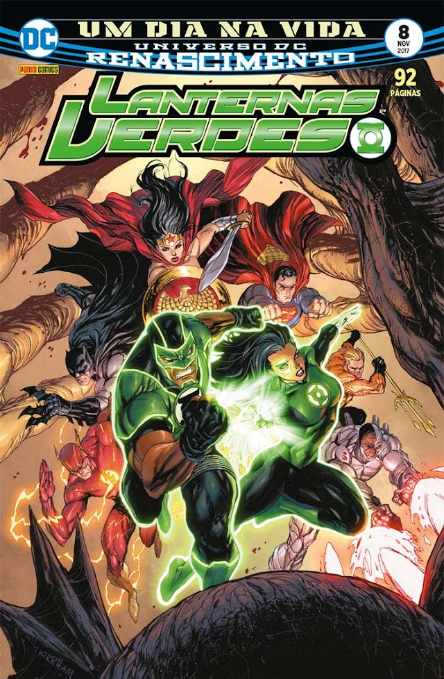 Comentário do Planeta DC: Lanternas Verdes #8 (Editora Panini)