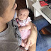 Gambar bayi perempuan Syarif Sleeq, bernama Selma Malika