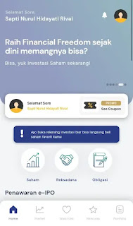 tampilan di aplikasi InvestasiKu