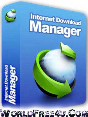 Cover Of Internet Download Manager IDM 6.12 Build 17 Full Version Free Download At worldfree4u.com