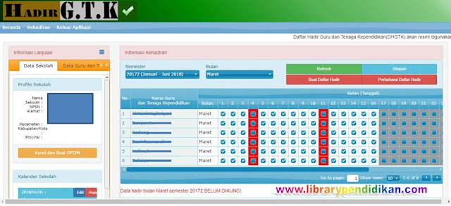  DHGTK yaitu kepanjangan dari Daftar Hadir Guru dan Tenaga Kependidikan Alamat Baru DHGTK Online Tahun 2018 http://223.27.153.195/index.php, Insya Allah Lancar