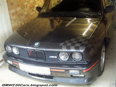 BMW E30 racing Flag