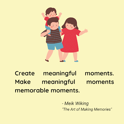 memories, nostalgia, book review, blah to TADA, The Memory Manifesto, how to make meaningful memories