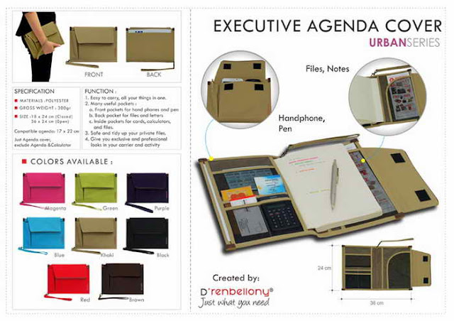 Agenda Cover Organizer - Membuat Catatan Tersimpan Rapi