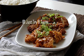 Just Try & Taste: Ayam Wijen Saus Oriental