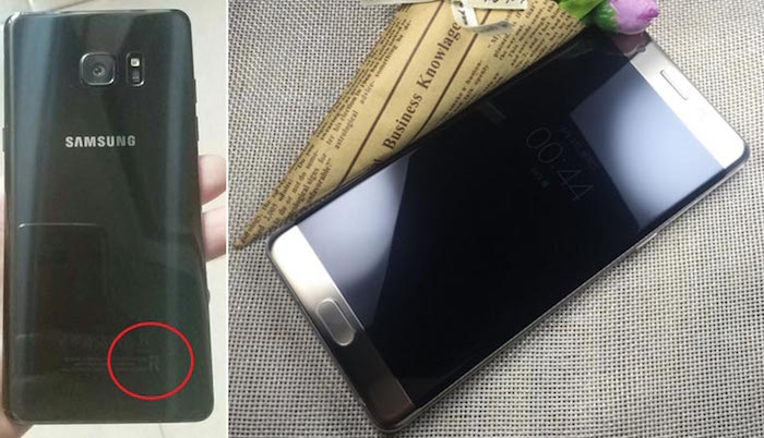 Samsung Galaxy Note 7R tân trang được đăng bán tại Trung Quốc