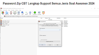 Password Zip CBT Lengkap Support Semua Jenis Soal Asesmen 2024