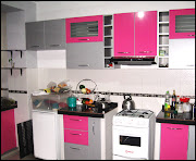 MUEBLE COCINA A1. ﻿. Mueble con puerta postformada, colores metàlicos, .