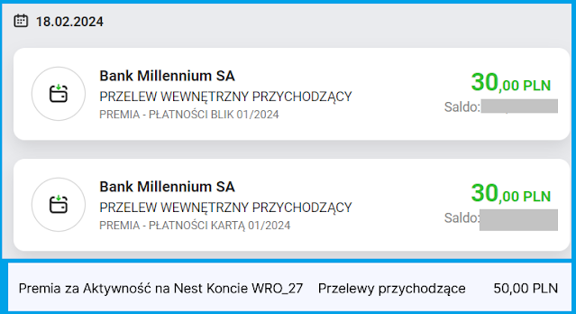 Moje zarabianie na bankach - podsumowanie miesiąca