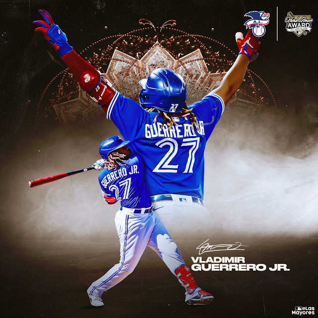 Vladimir Guerrero Jr. gana premio Hank Aaron como mejor jugador ofensivo