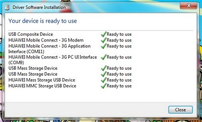 Cara Install Modem Huawei di Windows 7 dengan Hotfix