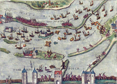 Imagen: "Camino Español" que recorrió el Viejo Tercio de Zamora hasta llegar a Flandes en agosto de 1585