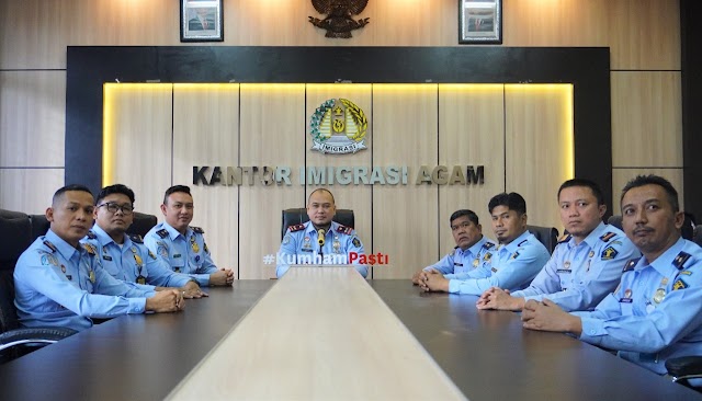 Kantor Imigrasi Kelas II Non TPI Agam Lampaui Target PNBP 2022. 