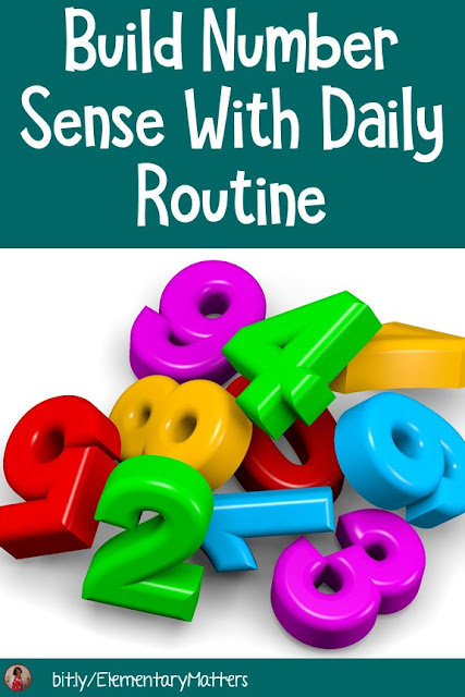 Build Number Sense With Daily Routine: There are several ways to build number sense in young students, without disrupting their daily routine. Here are some ideas.