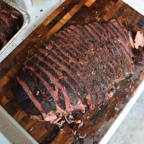 Fourth of July brisket cook on the Deep South Smoker