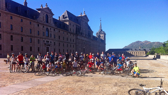 Unas fotos de nuestra ruta de El Escorial a Madrid - Junio 2013