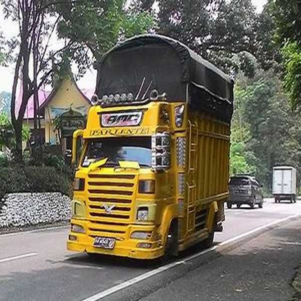  Gambar  foto gambar  full  variasi truk  canter terbaru 