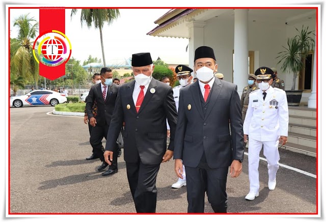 Gubernur Sumbar Resmi Lantik Walikota Padang dan Pj Bupati Solok