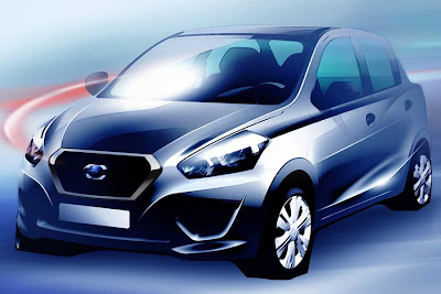 Datsun First New Model (2014 Rendering) Front Side