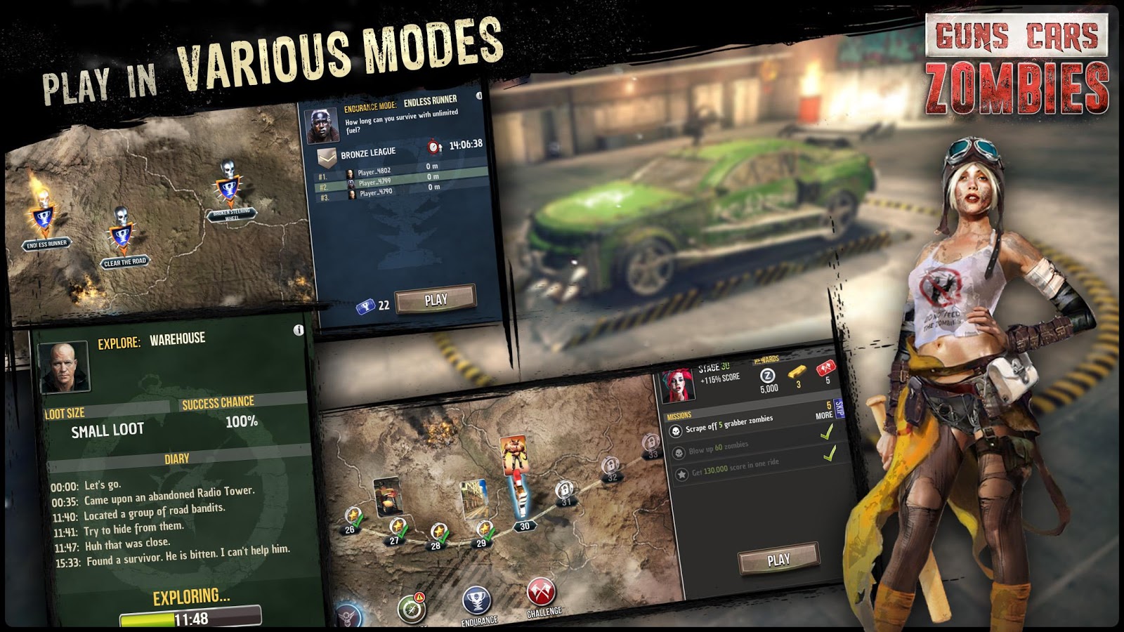 Download Guns Cars Zombies  Apk Mod unlimited money v1 